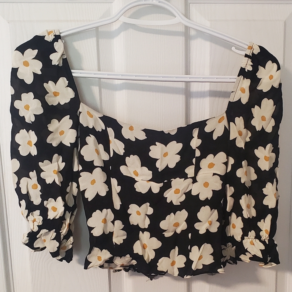 Reformation Daisy Georgia top